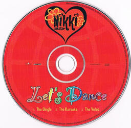 Let&#39;s dance CD scan.