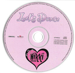 Let&#39;s dance CD scan.